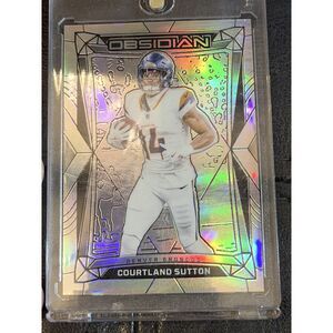 2024 Panini Obsidian Courtland Sutton 35/75 #57 Denver Broncos